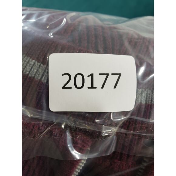 Tommy Bahama Sweater Sz 2XL XXL Mens Red 1/4 Zip Long Sleeve Logo Knit Cotton - Picture 8 of 8